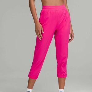 Lululemon Adapted State High-Rise Cropped Jogger 23" in Sonic Pink